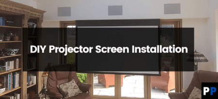 DIY Projector Screen Installation