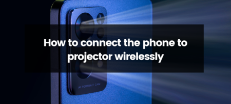 How to connect phone to projector wirelessly