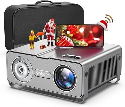 YABER Projector with WiFi and Bluetooth